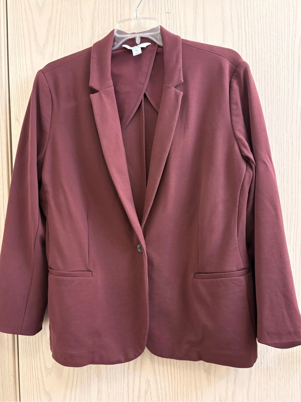Old Navy Women's Single-Button Blazer - Wine